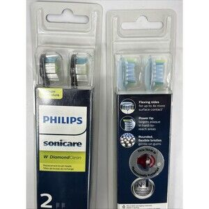 Philips Sonicare Toothbrush Heads Replacement DiamondClean Plaque Control Medium